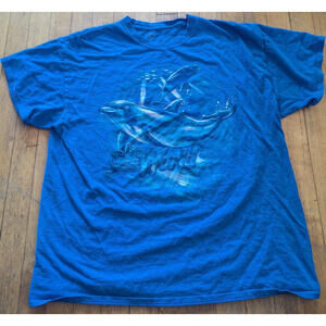 Vintage Sea World Shamu Florida T-shirt Rare Sz XL